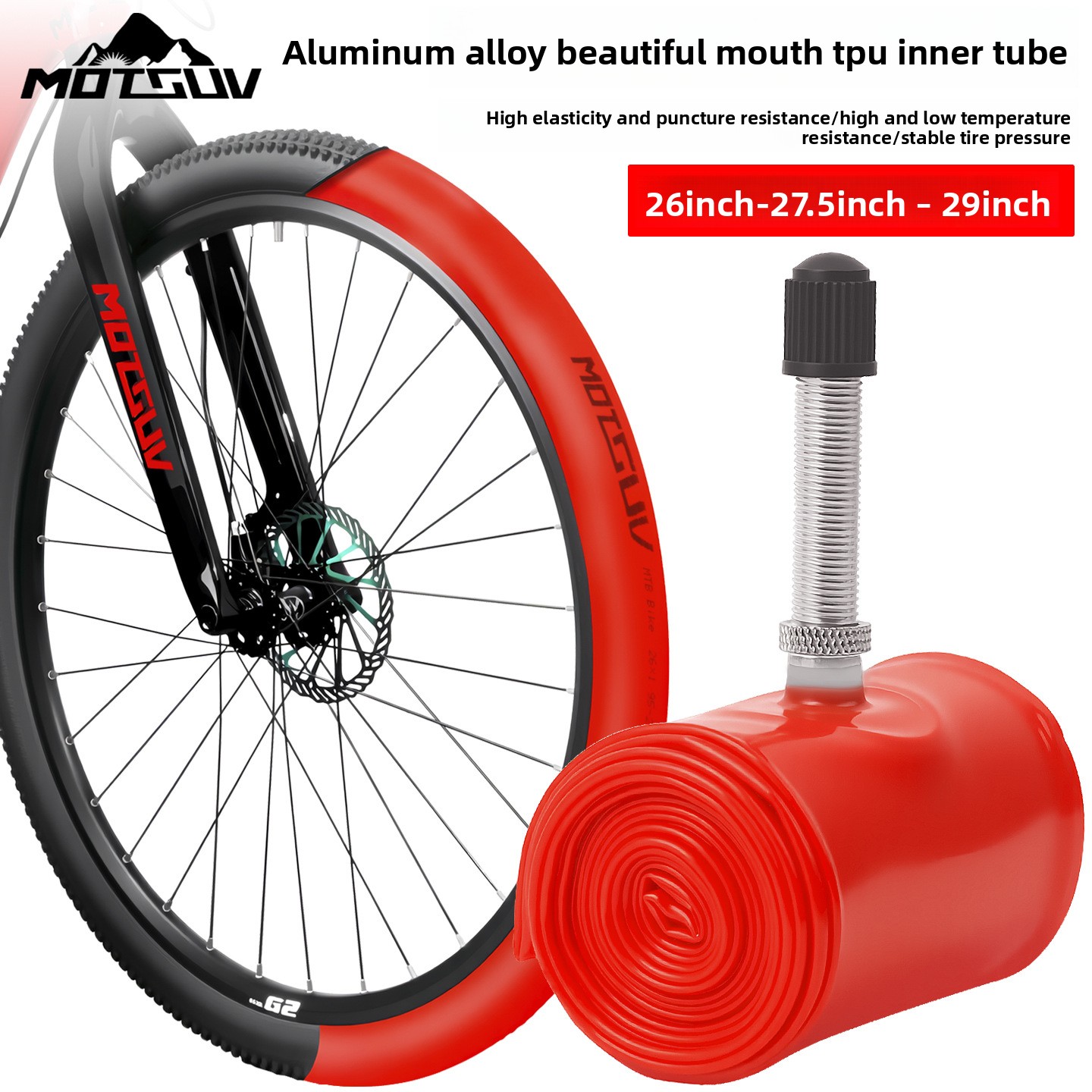 Mountain Biking Lights - 산악 자전거 TPU 이너 튜브 26/27.5/29인치