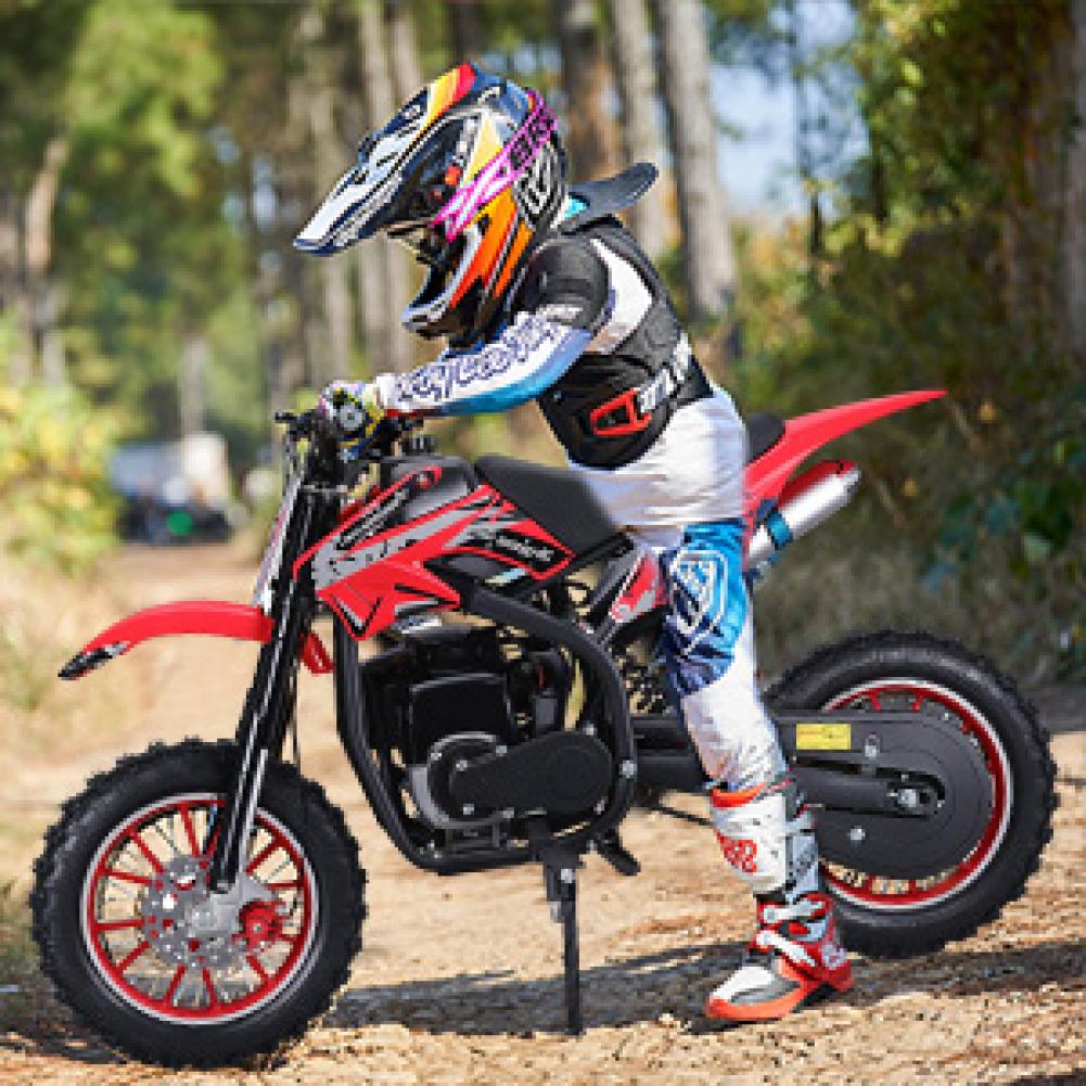 Mountain Biking For Kids - 49cc 4행정 어린이용 더트 바이크, 가스