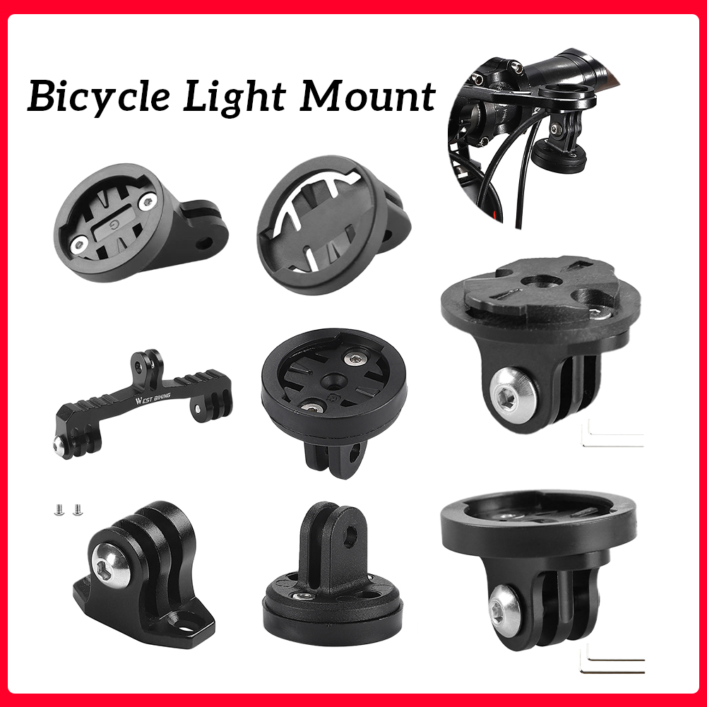 Mountain Biking Lights - 가민 고프로 자전거 카메라 라이트 마운트