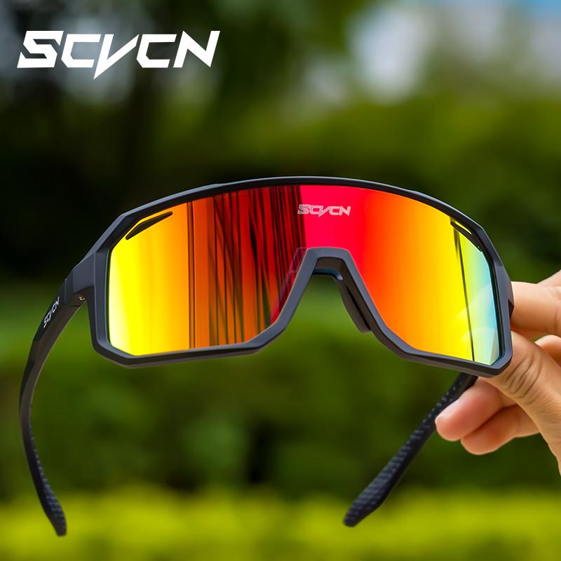 Mountain Biking Sunglasses - SCVCN 새로운 사이클링 선글라스 남자 도로
