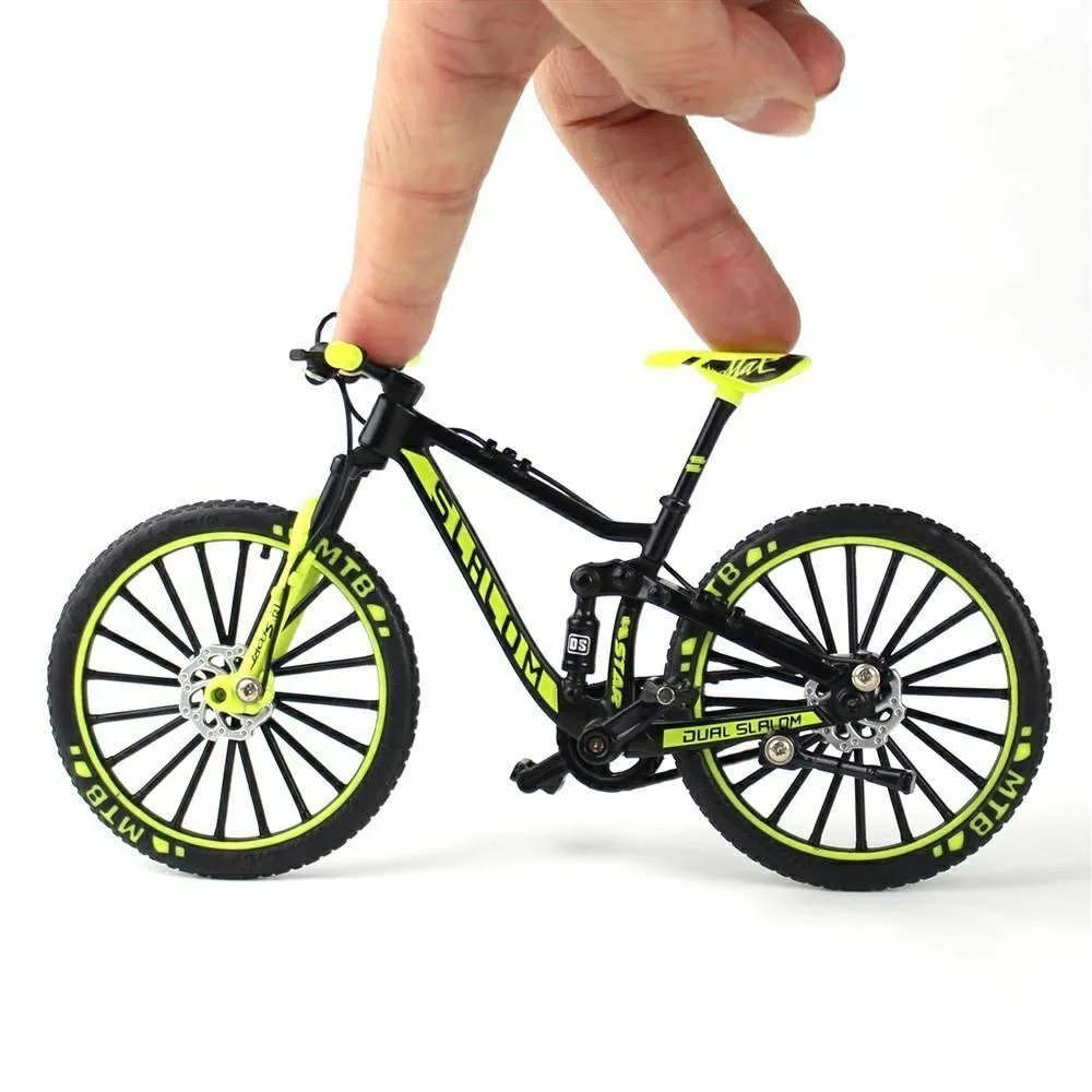 Mountain Biking For Kids - 1:10 미니 합금 산악 자전거 모델