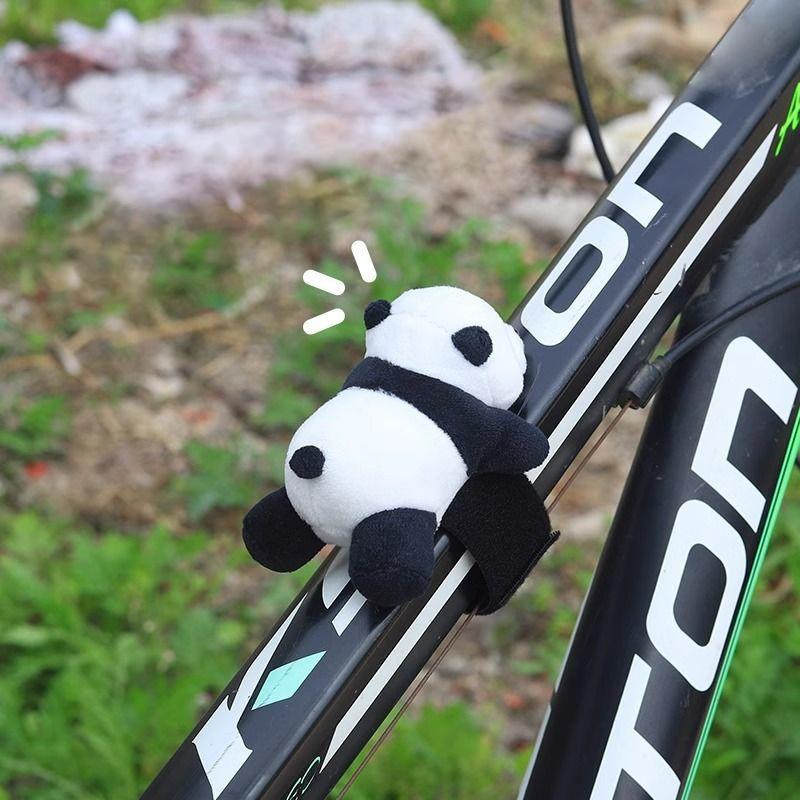 판다 만화 펜던트 자전거 장식, 독특한 사이클링 액세서 - Mountain Biking Cartoon 리뷰 및 가격