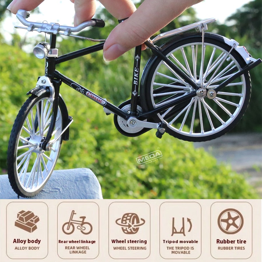 1:10 스케일 다이캐스트 합금 미니 산악 자전거 모델 - Mountain Biking For Kids 리뷰 및 가격