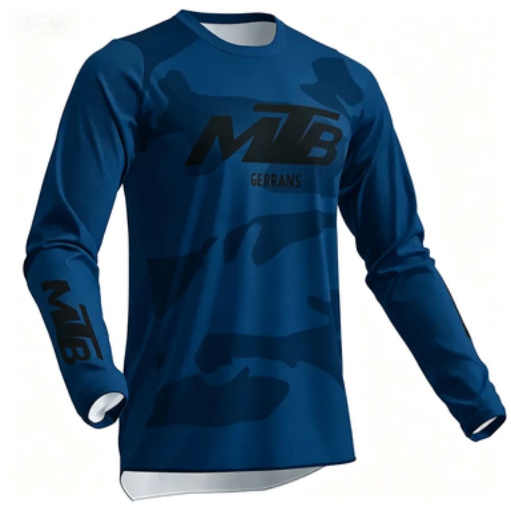 가족용 매칭 긴소매 MTB 사이클링 저지, 네온 카모  - Mountain Biking Jersey 리뷰 및 가격