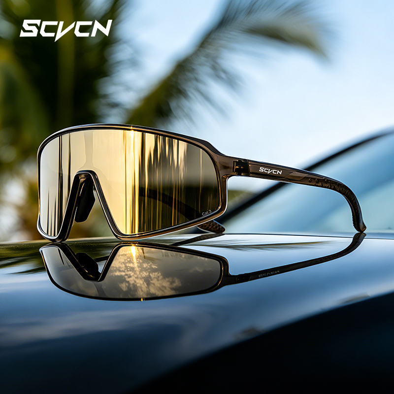 SCVCN 포토크로믹 사이클링 선글라스 남성용 UV40 - Mountain Biking Sunglasses 리뷰 및 가격