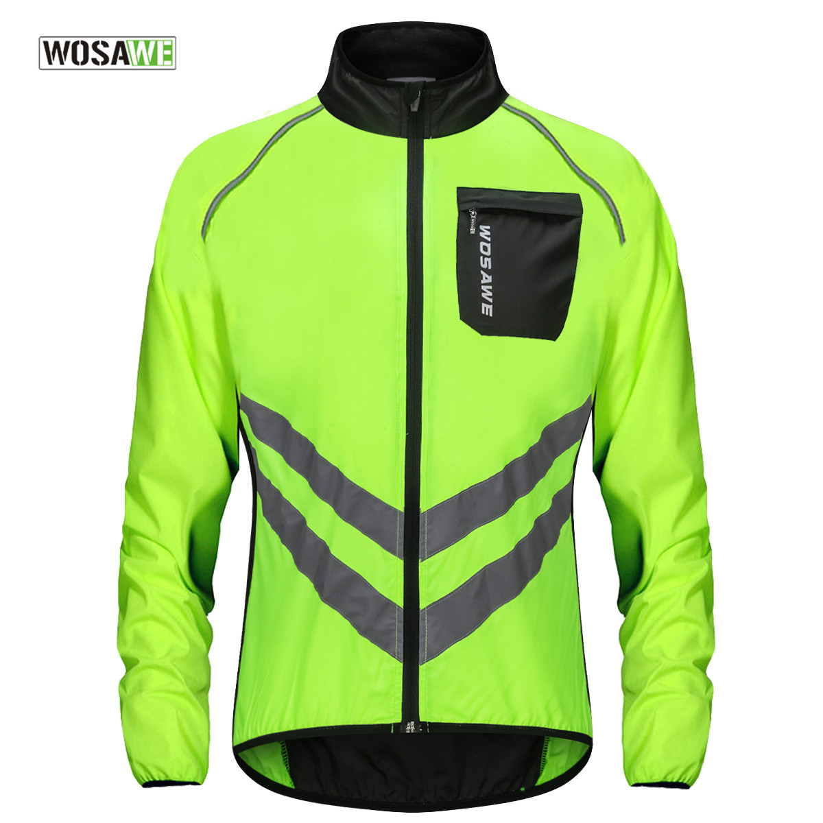 WOSAWE 사이클링 레인 자켓 높은 가시성 다기능 저 - Mountain Biking Rain Jacket 리뷰 및 가격