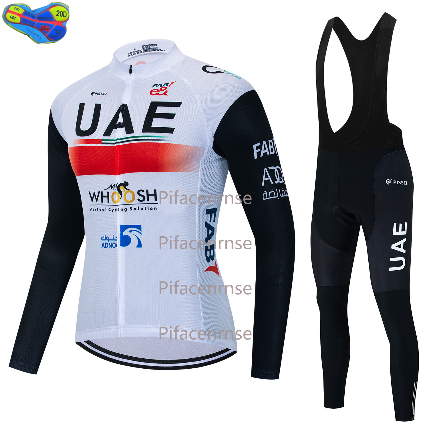 남성용 UAE 통기성 사이클링 저지 세트 봄 가을 긴팔 - Mountain Biking Uae 리뷰 및 가격