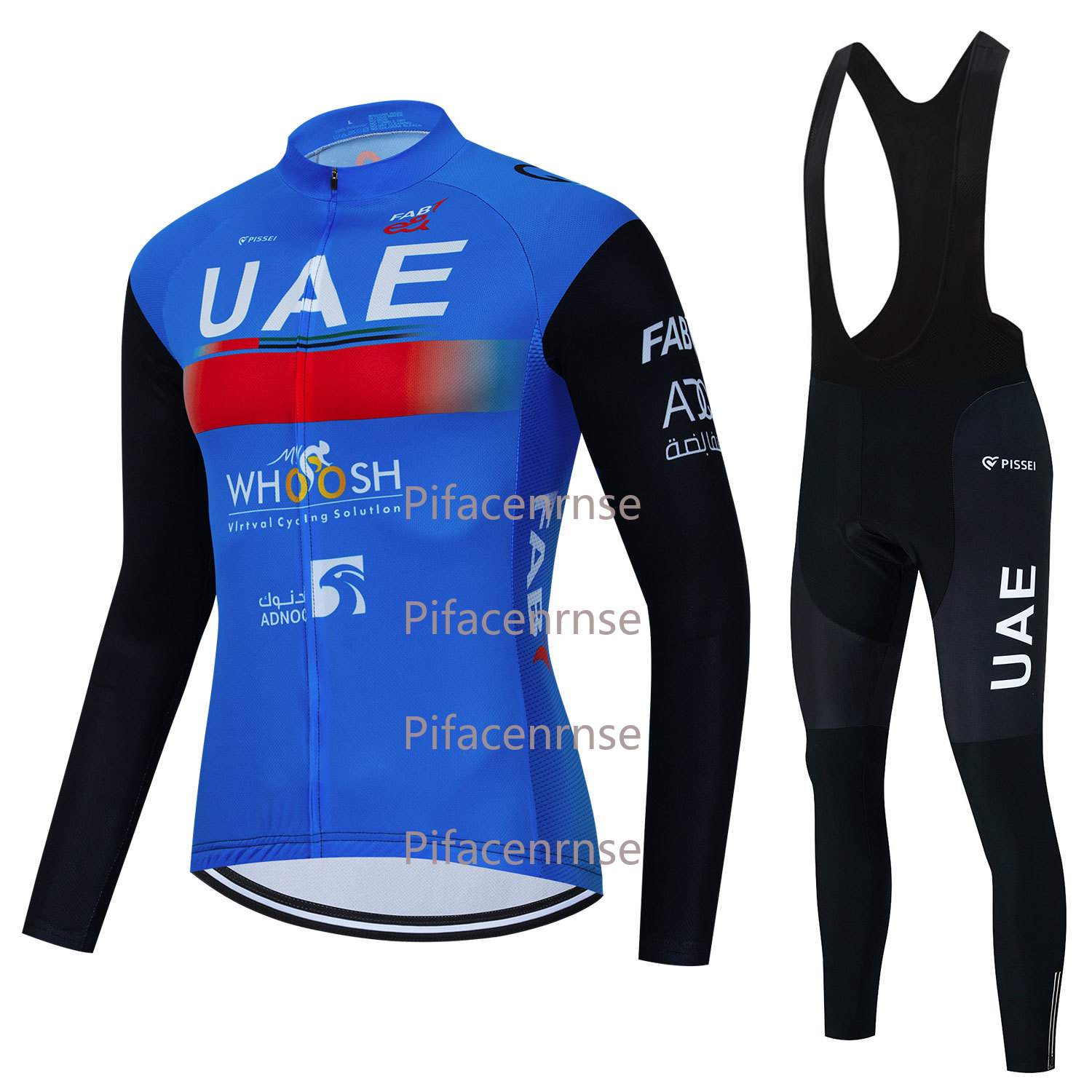 남성용 UAE 통기성 사이클링 저지 세트 봄 가을 긴팔 - Mountain Biking Uae 리뷰 및 가격