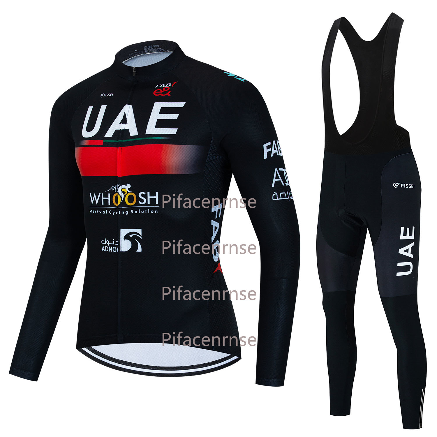 남성용 UAE 통기성 사이클링 저지 세트 봄 가을 긴팔 - Mountain Biking Uae 리뷰 및 가격