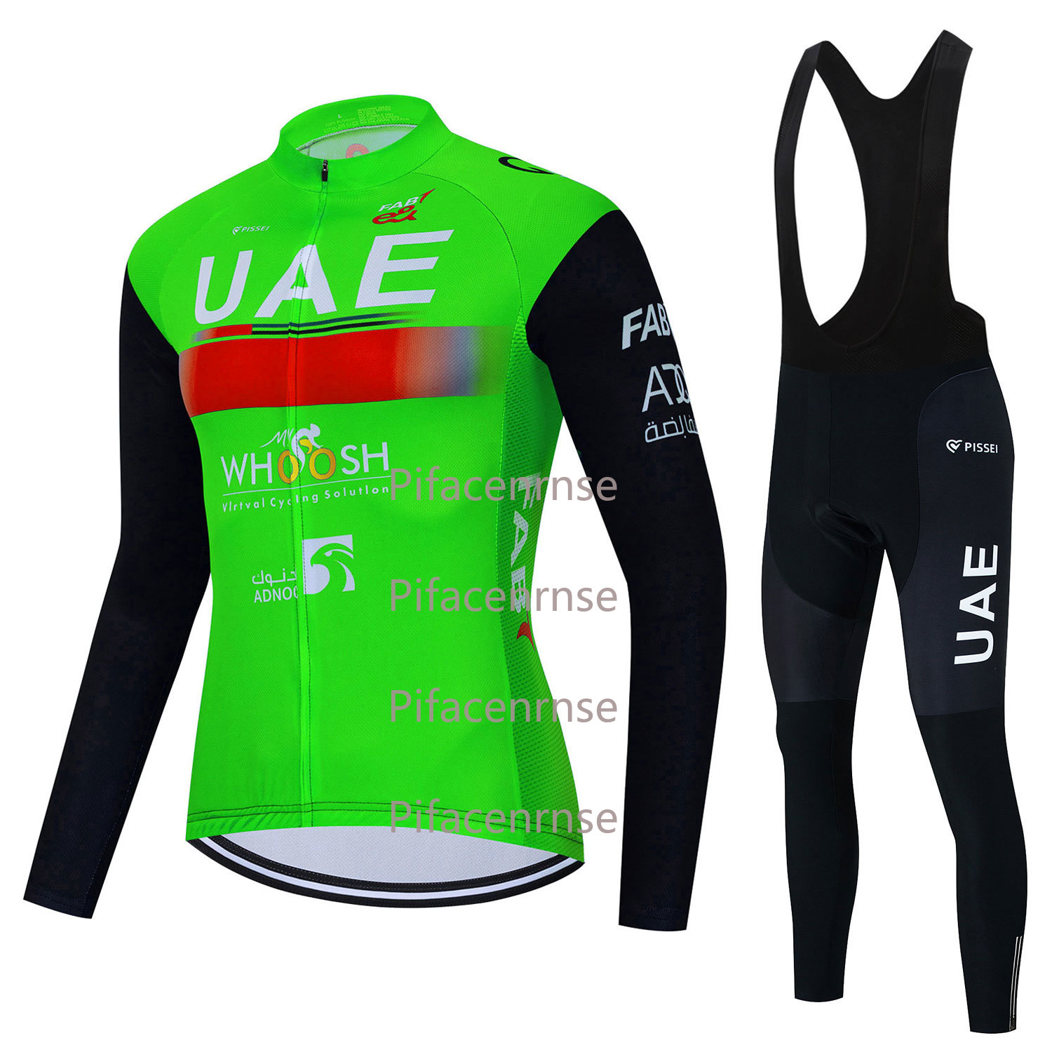남성용 UAE 통기성 사이클링 저지 세트 봄 가을 긴팔 - Mountain Biking Uae 리뷰 및 가격