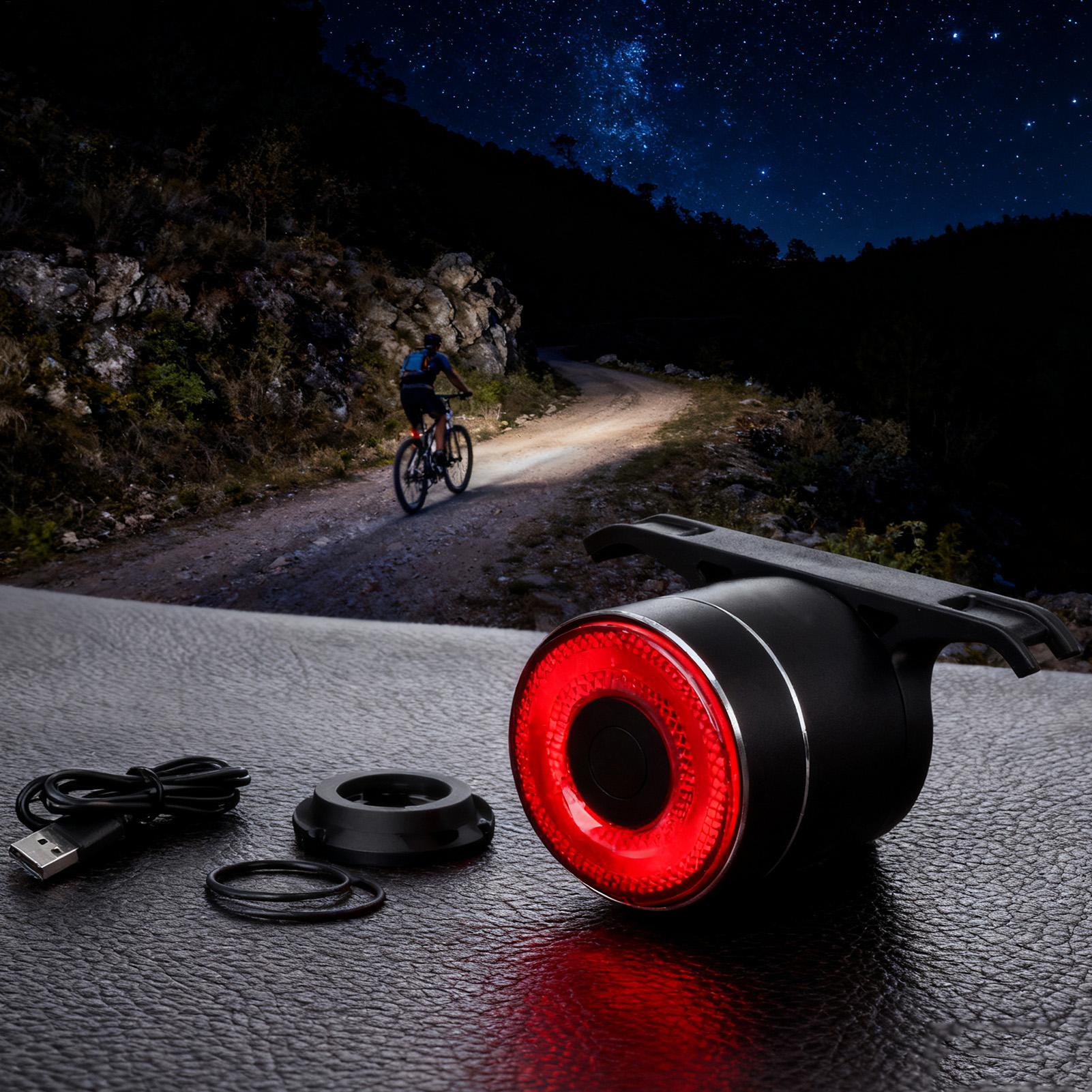 자전거 후면 조명 스마트 자전거 테일 감지 조명 사이클 - Mountain Biking Lights 리뷰 및 가격