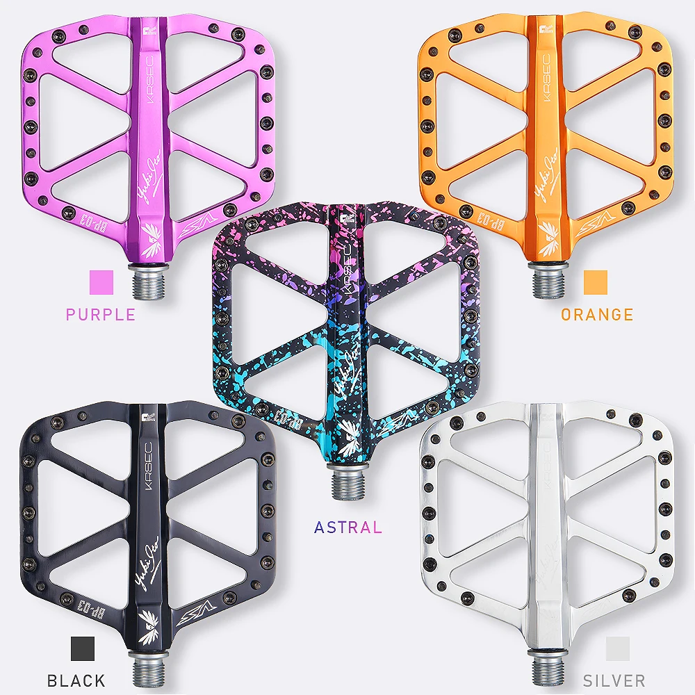 초경량 알루미늄 합금 자전거 페달 KRSEC VS 3  - Mountain Biking Vs Road Biking 리뷰 및 가격