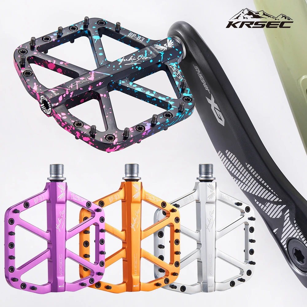 초경량 알루미늄 합금 자전거 페달 KRSEC VS 3  - Mountain Biking Vs Road Biking 리뷰 및 가격