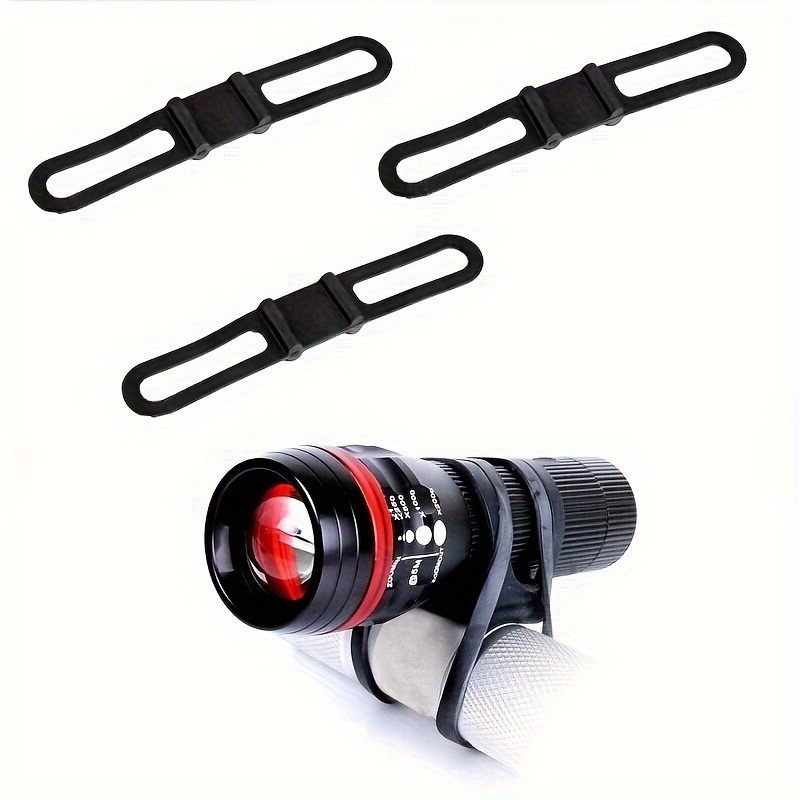 3개 산악 자전거 스트랩 라이트 홀더 스트랩, 손전등  - Mountain Biking Lights 리뷰 및 가격
