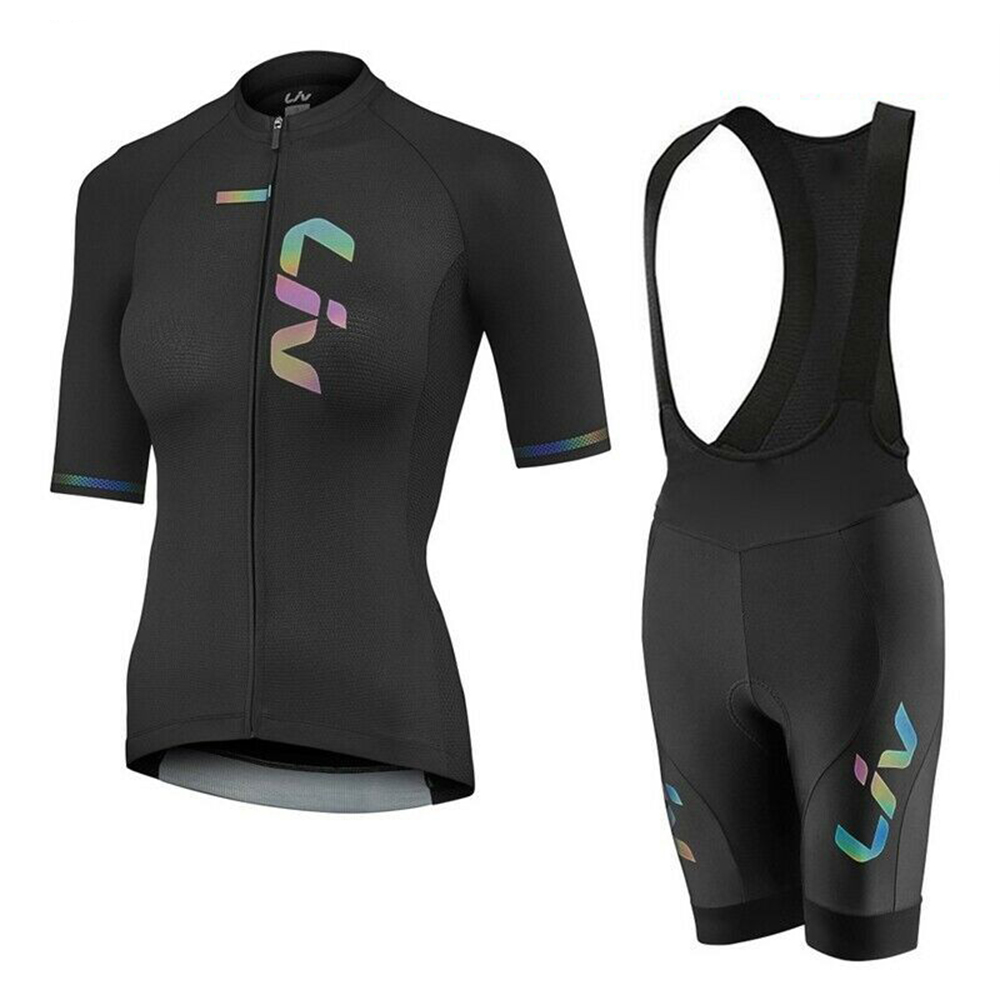 LIV 여름 사이클링 저지 턱받이 반바지 세트 여성 1 - Mountain Biking Jersey 리뷰 및 가격